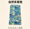 The new printed waterproof and anti-slip placemat measures 38*51cm and features a fashionable and simple design details Picture
